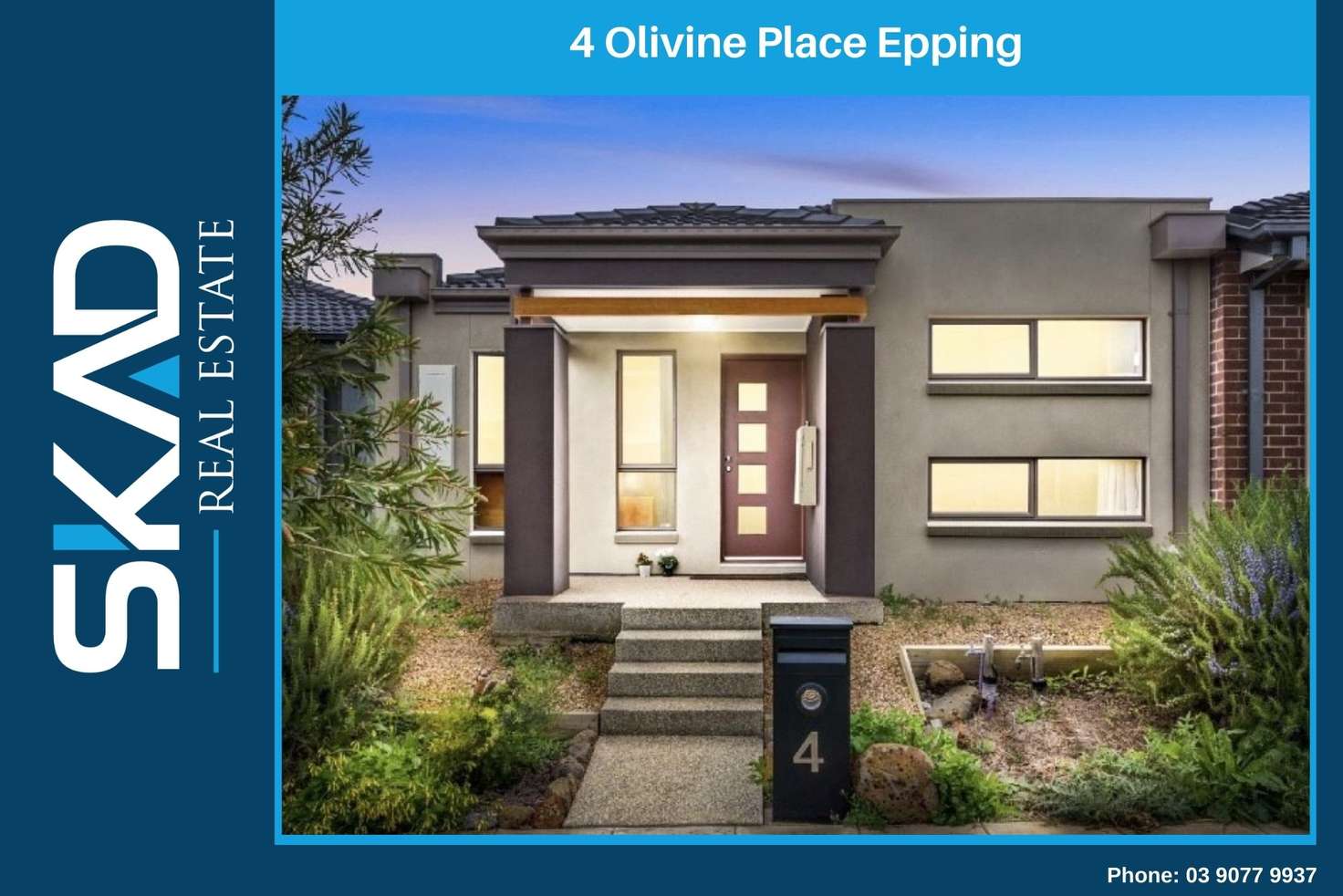 Main view of Homely house listing, 4 Olivine Place, Epping VIC 3076
