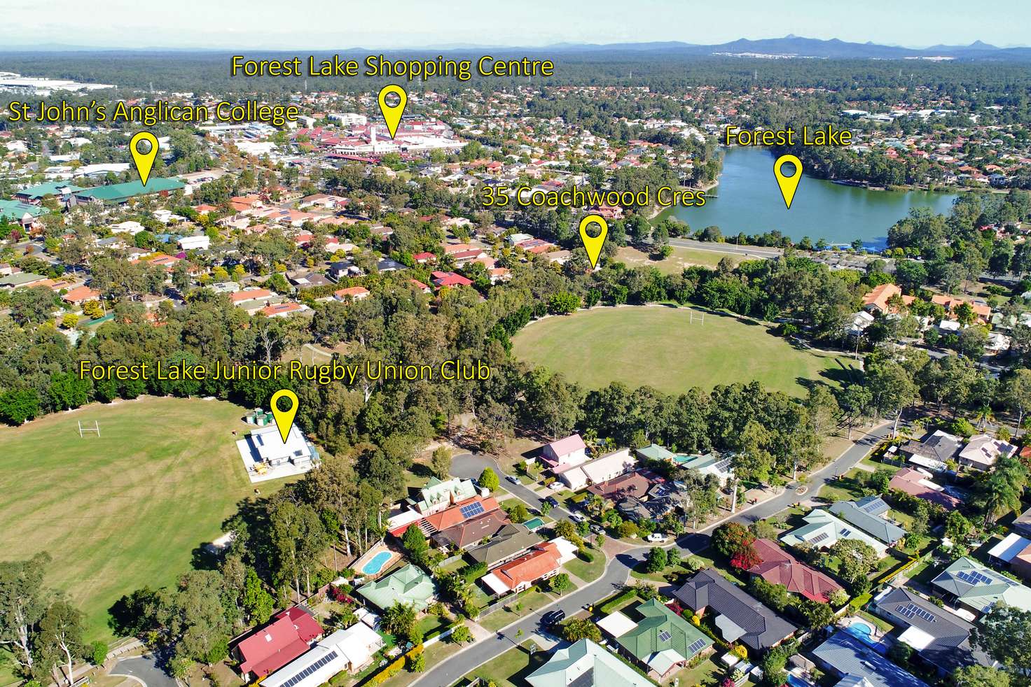 Main view of Homely house listing, 35 Coachwood Crescent, Forest Lake QLD 4078