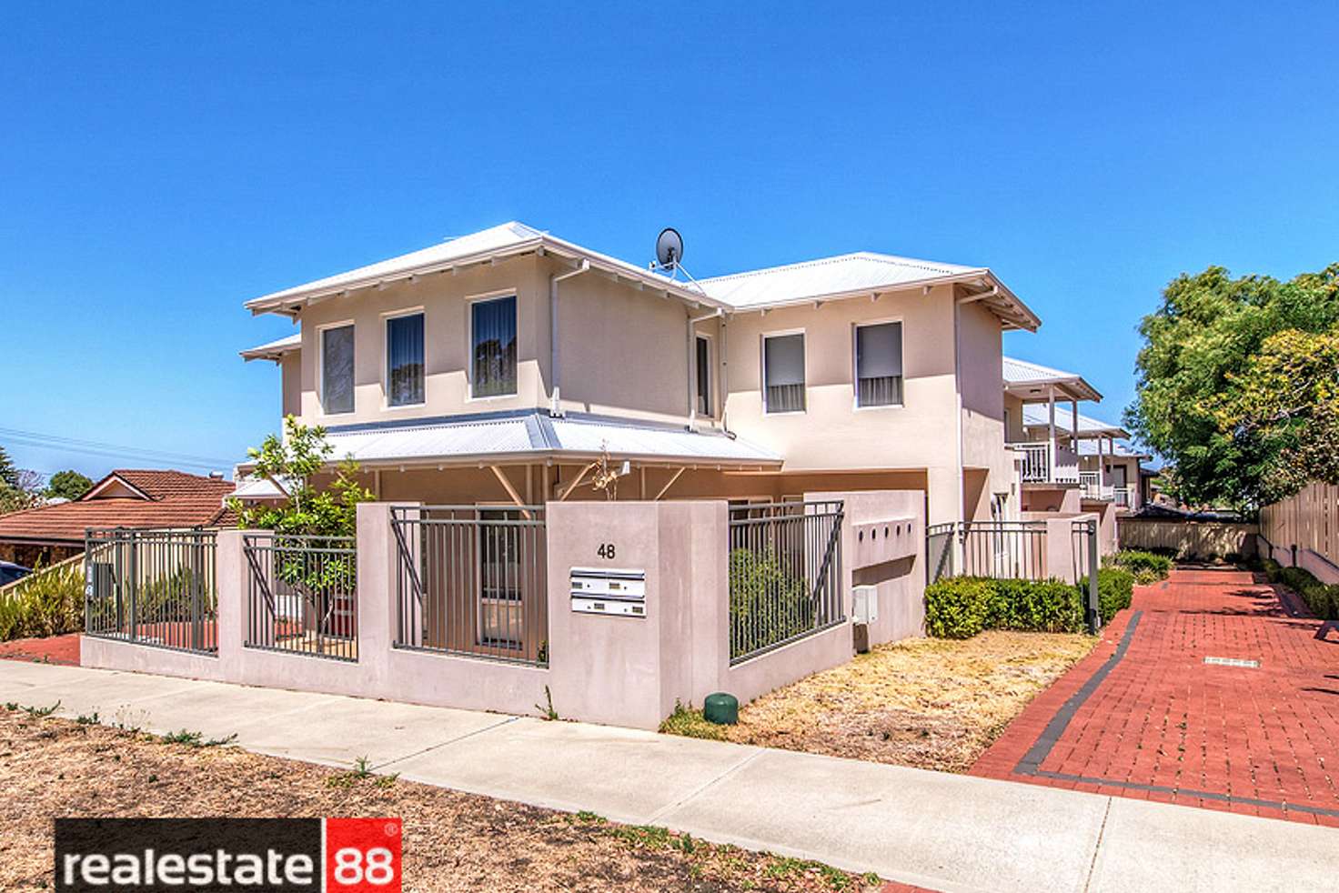 Main view of Homely townhouse listing, 1/48 Leonard Street, Victoria Park WA 6100