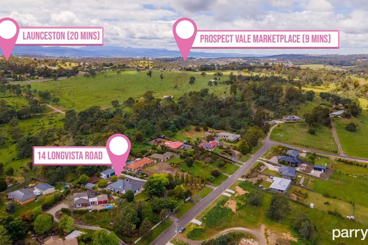 Main view of Homely house listing, 14 Longvista Road, Blackstone Heights TAS 7250