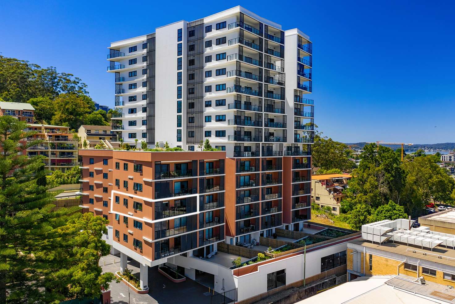 Main view of Homely unit listing, 405/21-25 Mann Street, Gosford NSW 2250