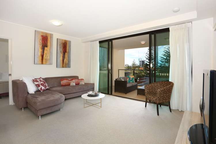 Second view of Homely apartment listing, 407/2685-2689 Gold Coast Highway, Broadbeach QLD 4218