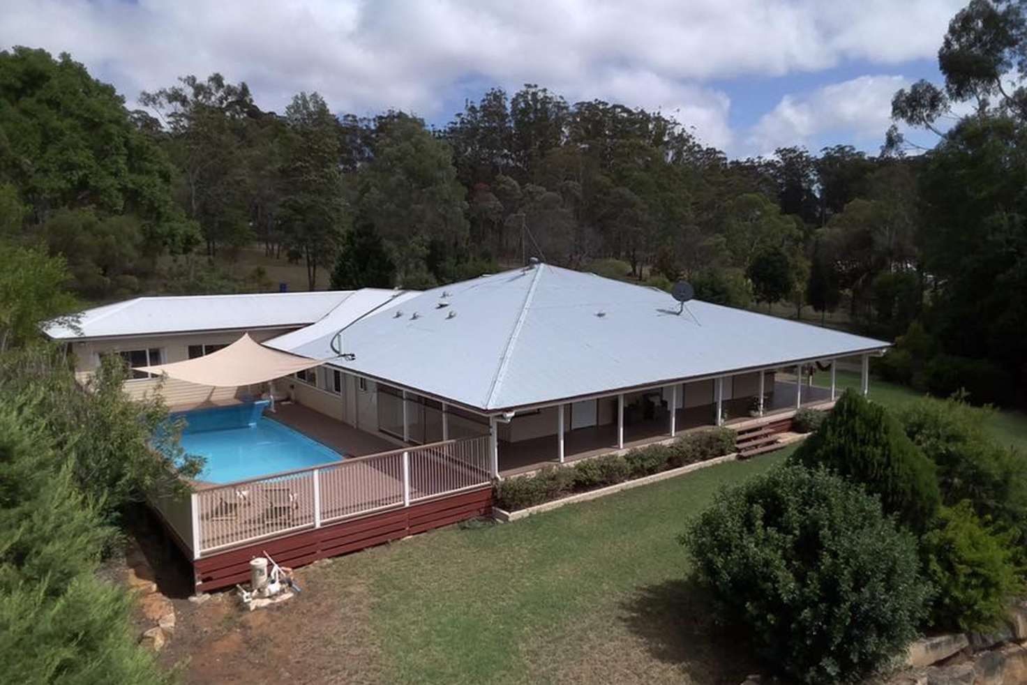 Main view of Homely acreageSemiRural listing, 44 Happy Valley Road, Cabarlah QLD 4352