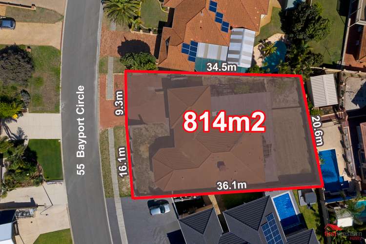 Third view of Homely house listing, 55 Bayport Circuit, Mindarie WA 6030