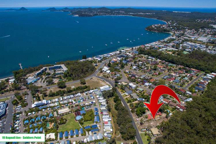 Main view of Homely residentialLand listing, 19 Bagnall Avenue, Soldiers Point NSW 2317