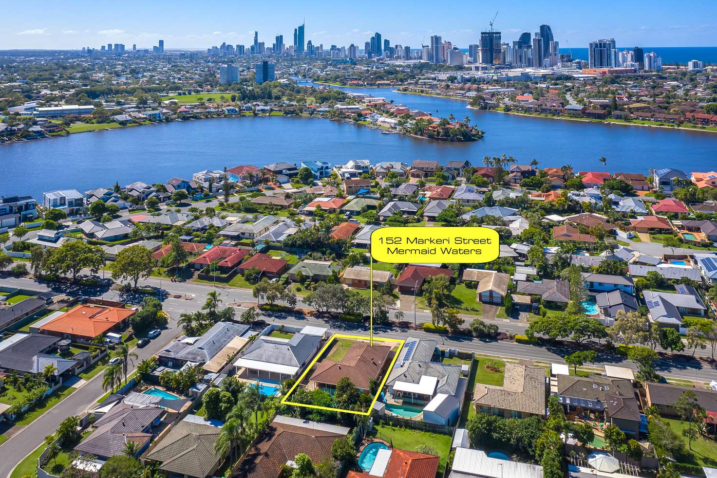 Main view of Homely house listing, 152 Markeri Street, Mermaid Waters QLD 4218