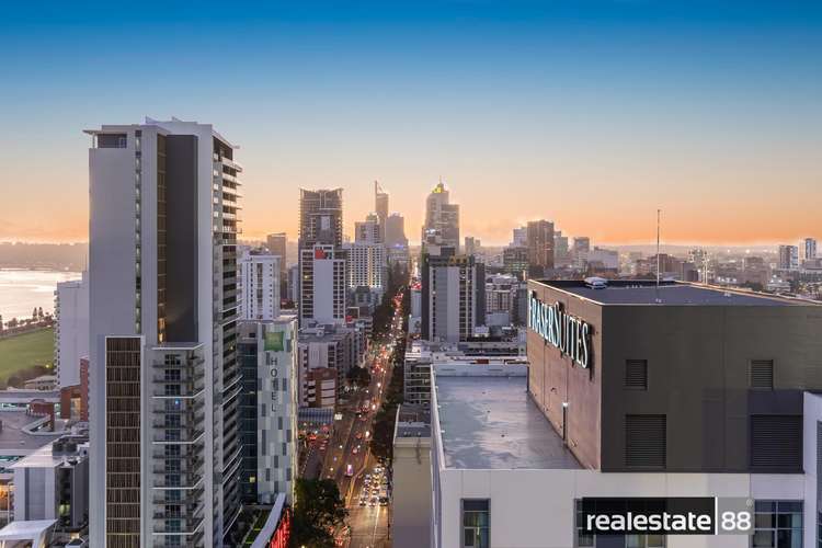 Second view of Homely apartment listing, 2401/8 Adelaide Terrace, East Perth WA 6004