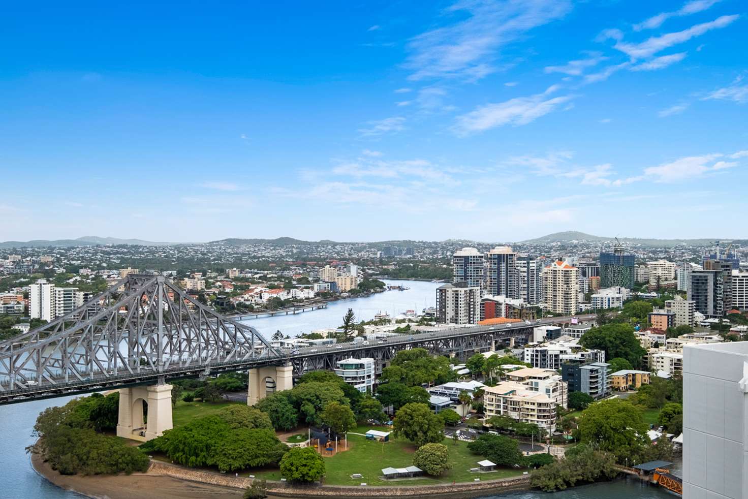 Main view of Homely apartment listing, 291/30 Macrossan Street, Brisbane City QLD 4000