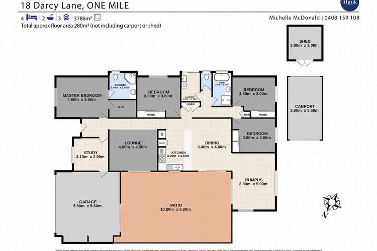 Third view of Homely house listing, 18 Darcy Lane, One Mile QLD 4305