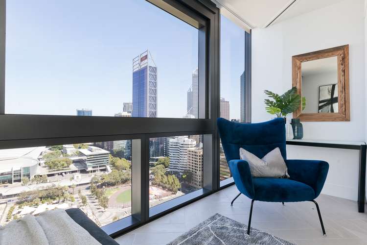 Third view of Homely apartment listing, 2306/1 Geoffrey Bolton Avenue, Perth WA 6000