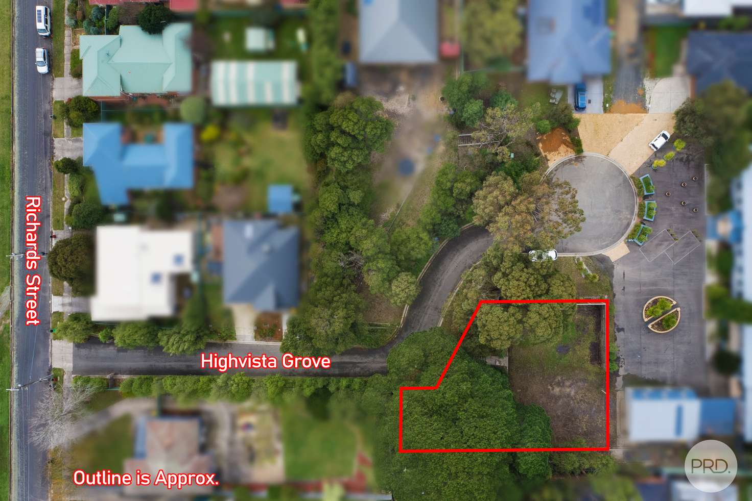 Main view of Homely residentialLand listing, 8 Highvista Grove, Ballarat East VIC 3350