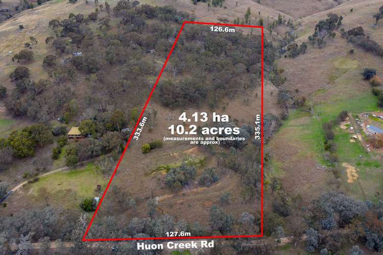 Main view of Homely residentialLand listing, 833 Huon Creek Road, Huon Creek VIC 3691