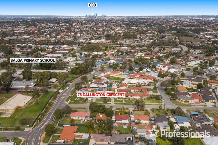 Second view of Homely house listing, 75 Dallington Crescent, Balga WA 6061