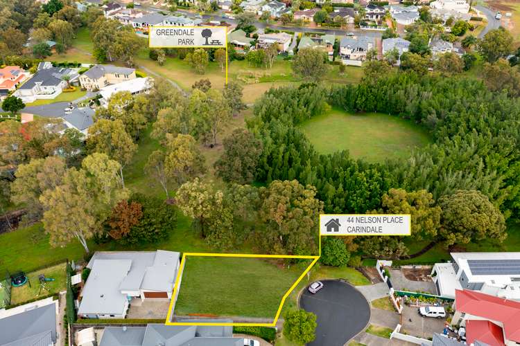 Main view of Homely residentialLand listing, 44 Nelson Place, Carindale QLD 4152