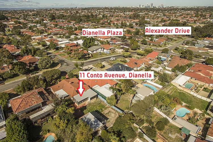 Third view of Homely house listing, 11 Conto Avenue, Dianella WA 6059