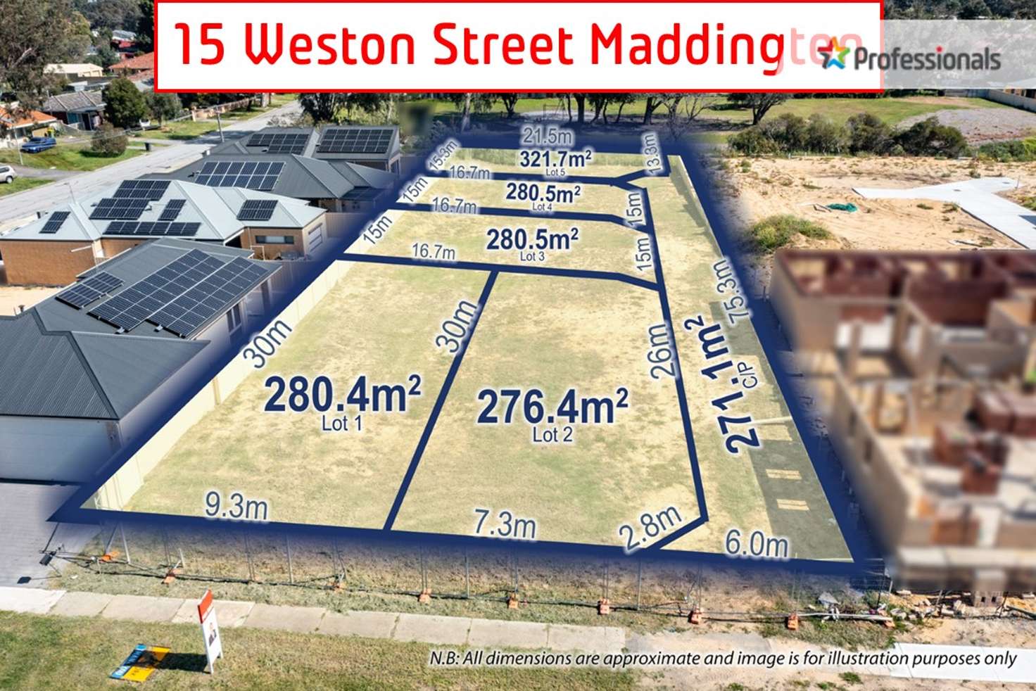 Main view of Homely residentialLand listing, 15 Weston Street, Maddington WA 6109