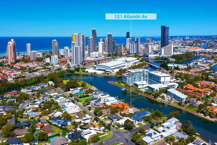 Main view of Homely house listing, 121 Allambi Avenue, Broadbeach Waters QLD 4218