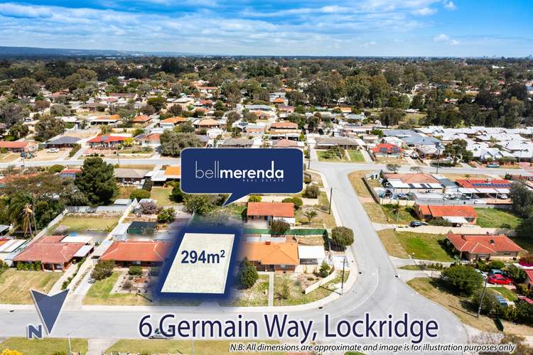 Second view of Homely residentialLand listing, 6 Germain Way, Lockridge WA 6054