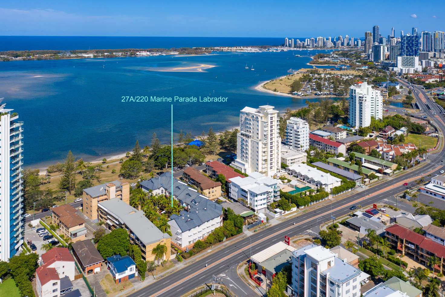 Main view of Homely apartment listing, 27A/220 Marine Parade, Labrador QLD 4215