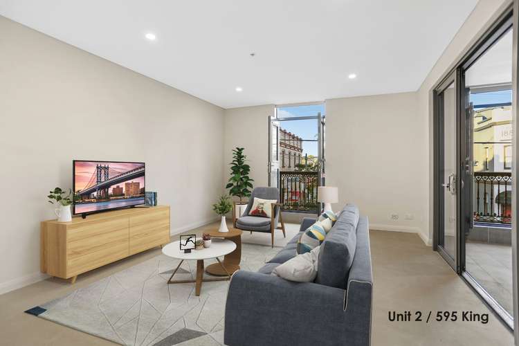 Main view of Homely apartment listing, 1-4/595 King St, Newtown NSW 2042