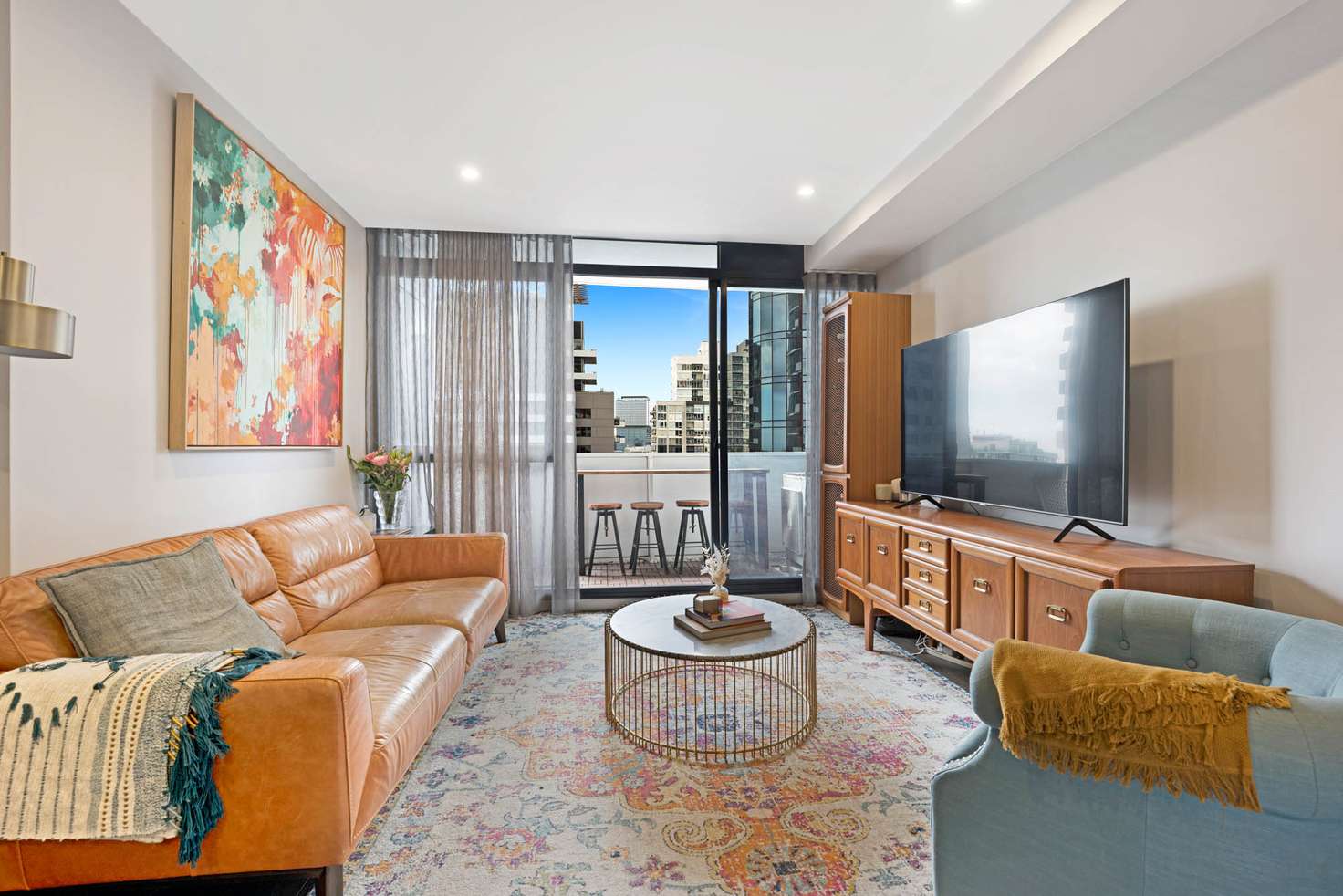 Main view of Homely apartment listing, 2205/109 Clarendon Street, Southbank VIC 3006