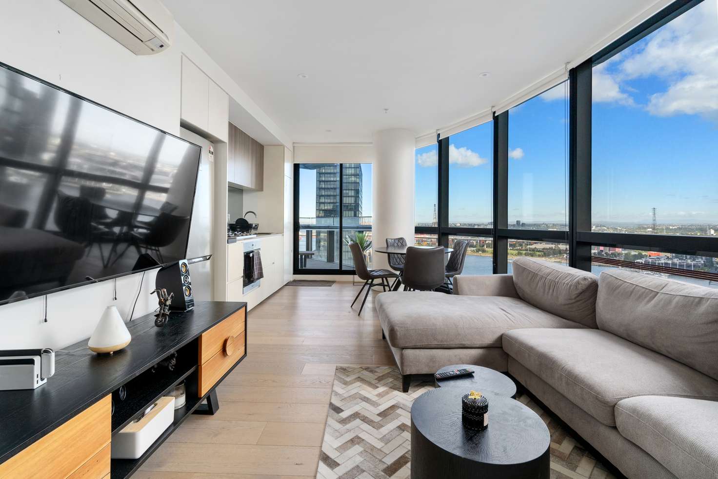 Main view of Homely apartment listing, 2010N/889 Collins Street, Docklands VIC 3008