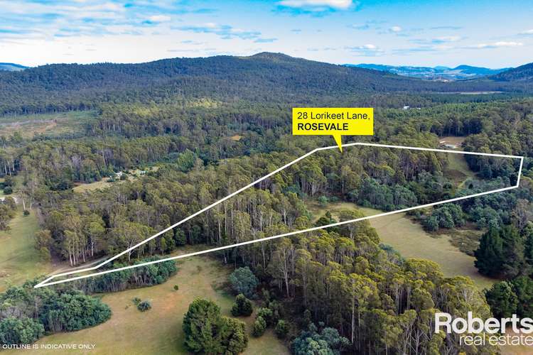 Second view of Homely residentialLand listing, 28a Lorikeet Lane, Rosevale TAS 7292