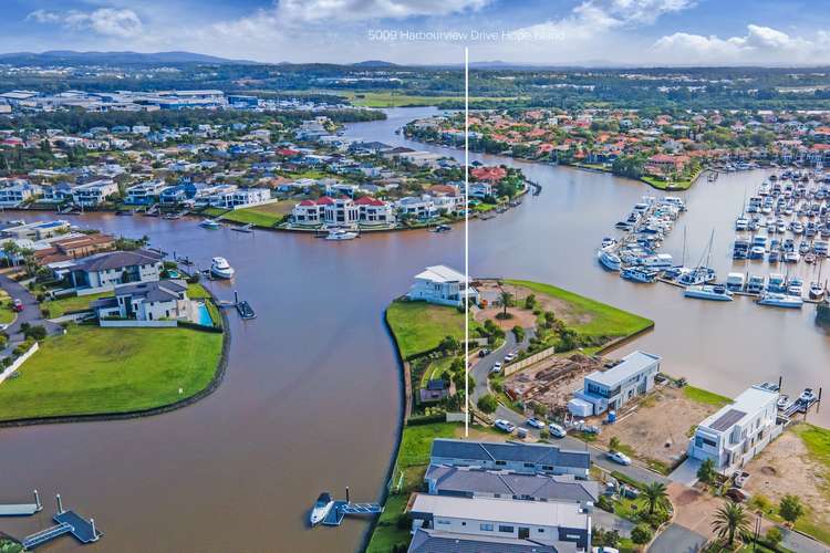 Seventh view of Homely residentialLand listing, 5009 Harbourview Drive, Hope Island QLD 4212