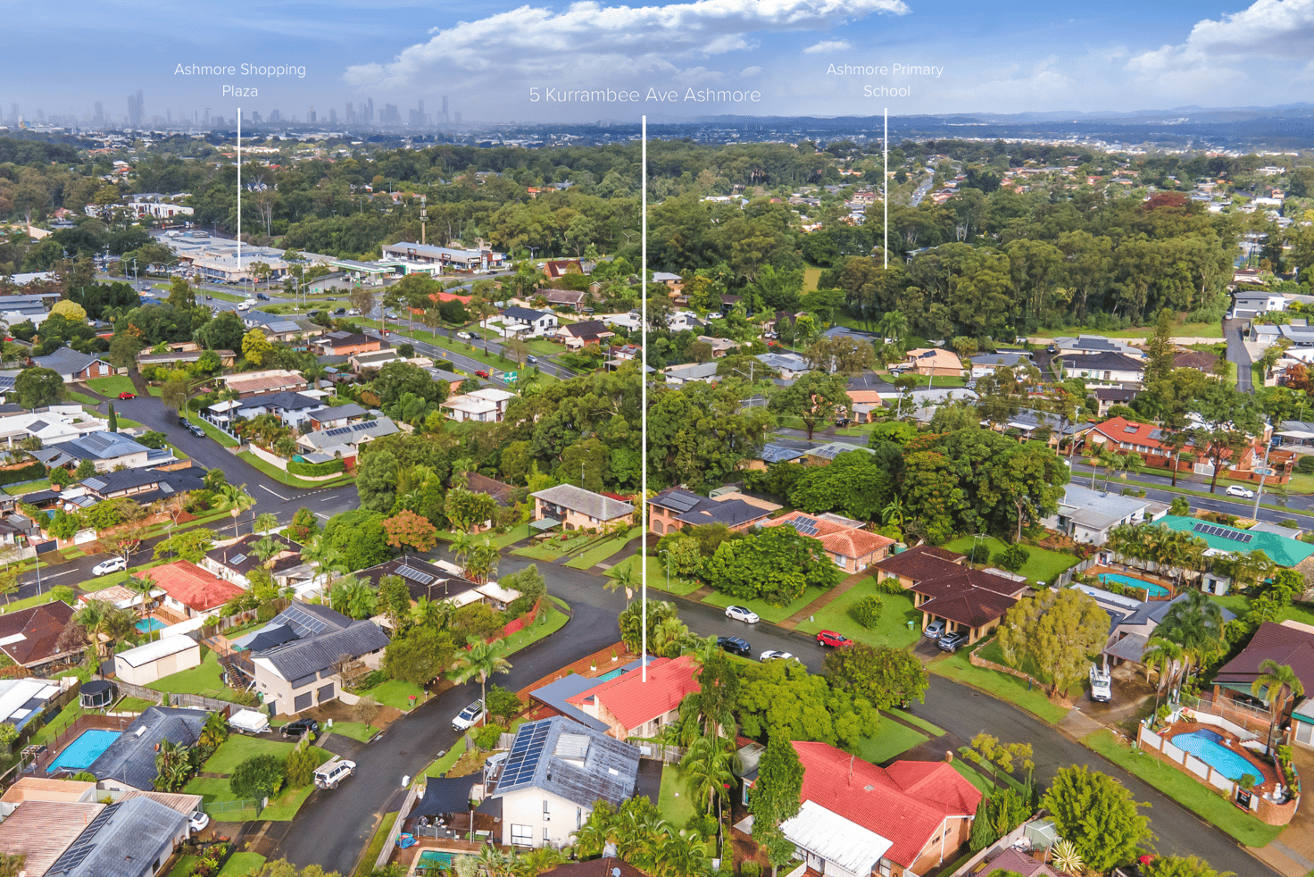 Main view of Homely house listing, 5 Kurrambee Avenue, Ashmore QLD 4214