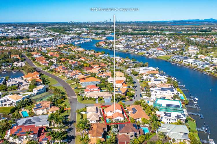 Main view of Homely house listing, 1679 Riverdale Drive, Hope Island QLD 4212