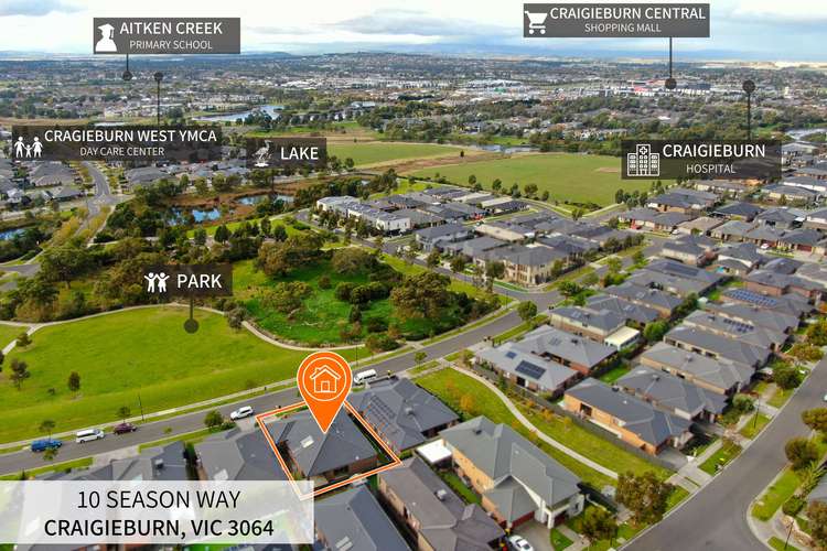 Sixth view of Homely house listing, 10 Seasons Way, Craigieburn VIC 3064