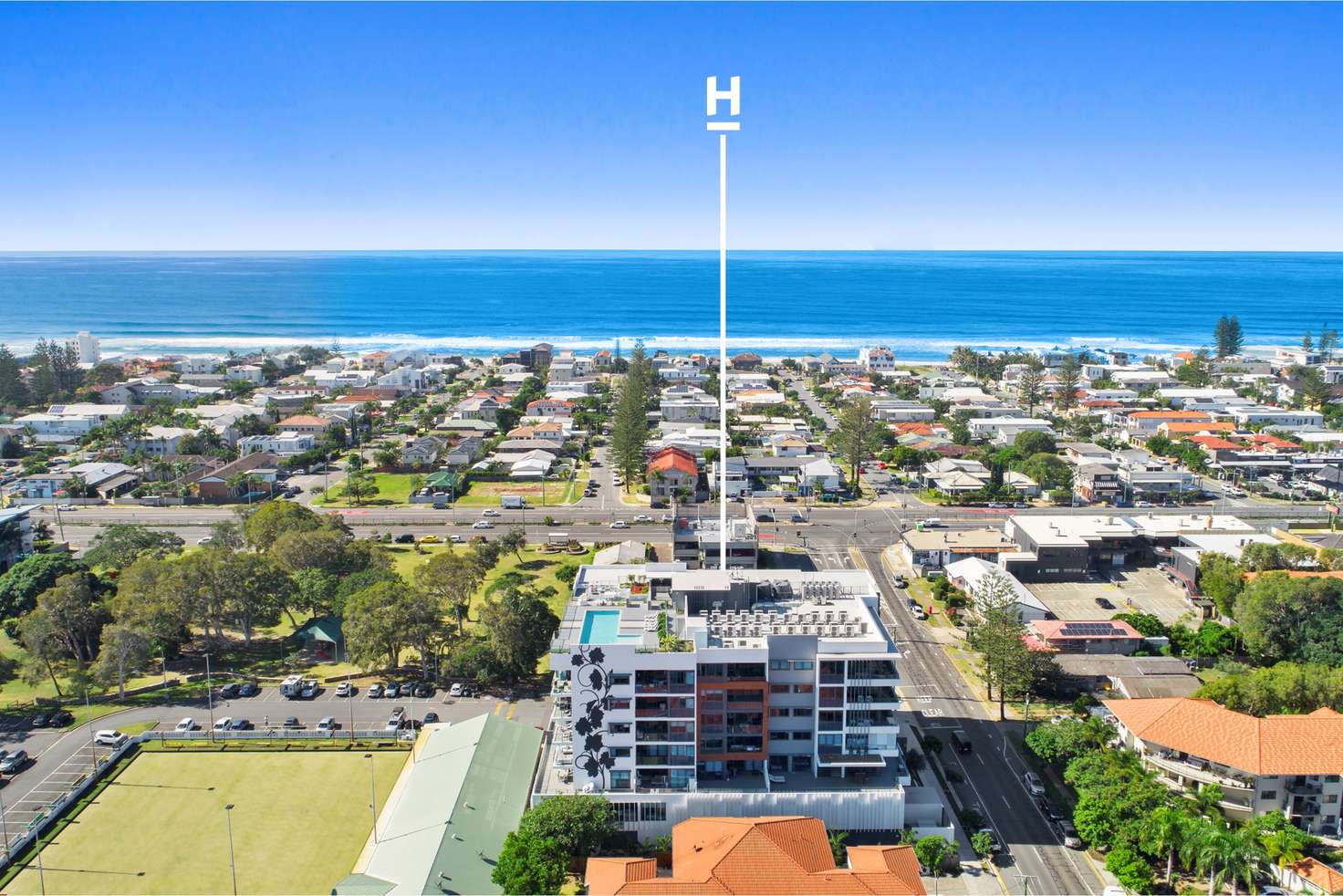 Main view of Homely apartment listing, 302/9 Markeri Street, Mermaid Beach QLD 4218