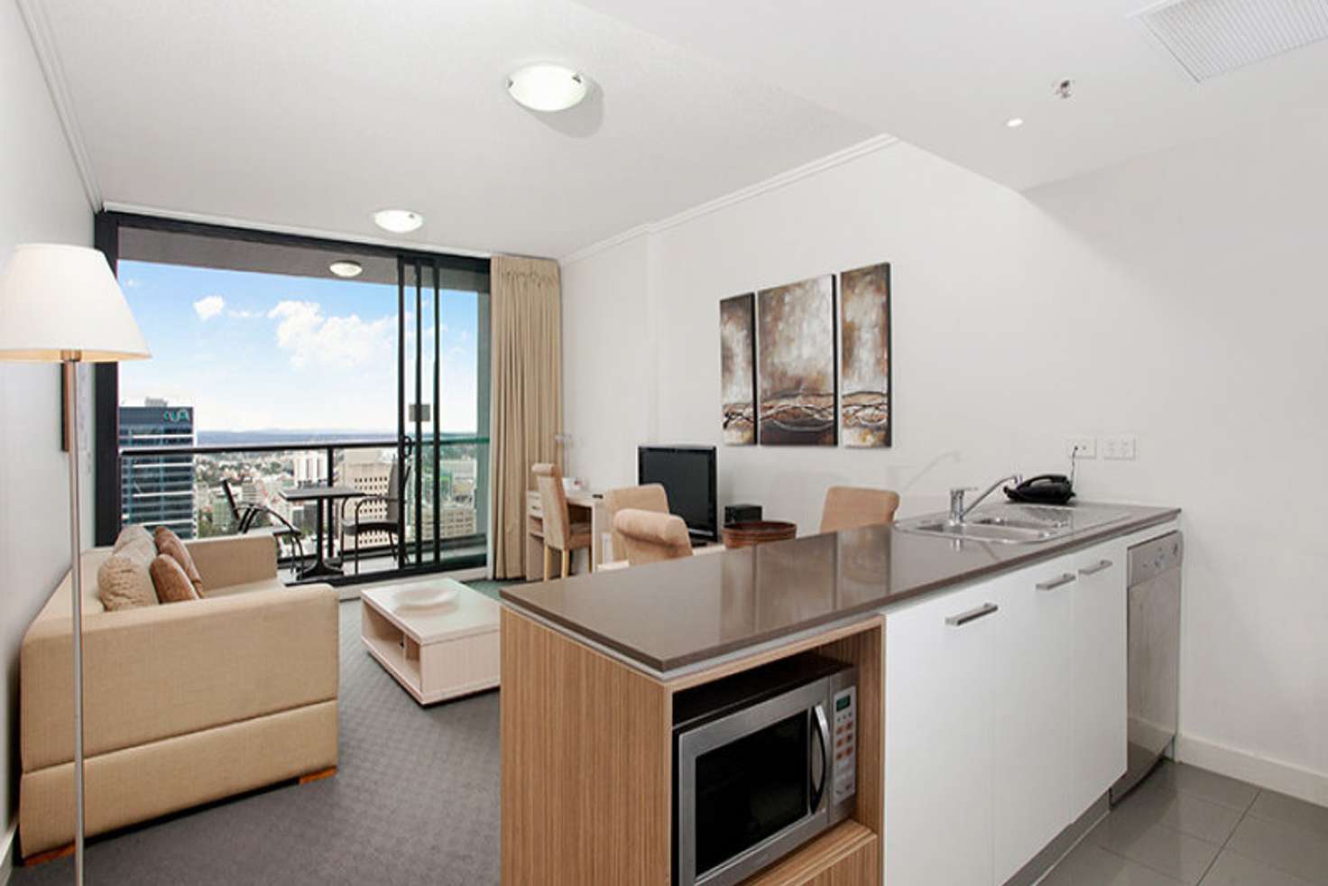 Main view of Homely apartment listing, 3906/128 Charlotte Street, Brisbane City QLD 4000