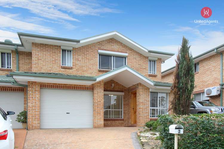 Main view of Homely townhouse listing, 2/1-5 Eccles Place, Prairiewood NSW 2176