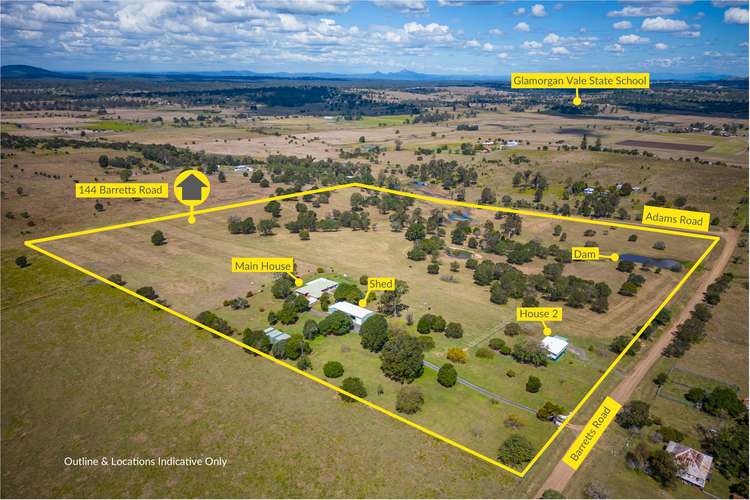 Main view of Homely house listing, 144 Barretts Road, Glamorgan Vale QLD 4306