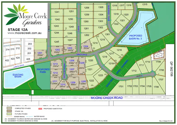 Main view of Homely land listing, Lot 1203 Moore Creek Gardens, Tamworth NSW 2340