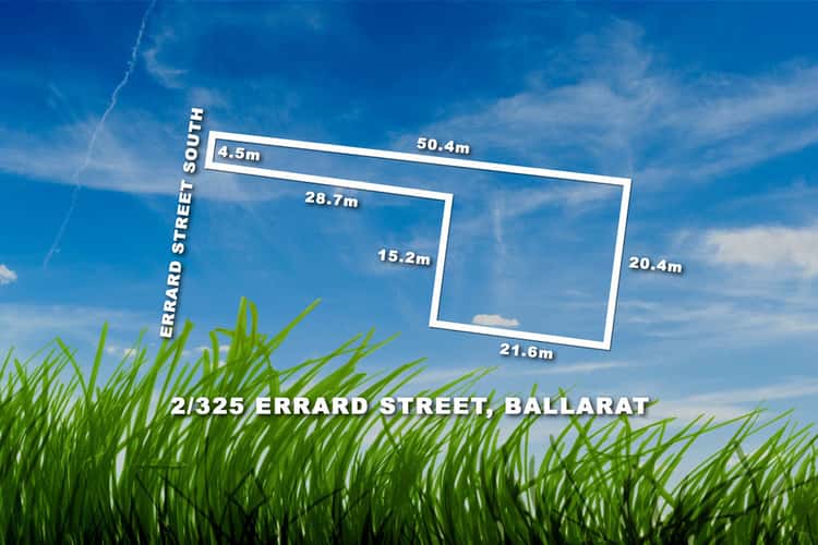 Main view of Homely residentialLand listing, Lot 2/325 Errard Street South, Ballarat Central VIC 3350
