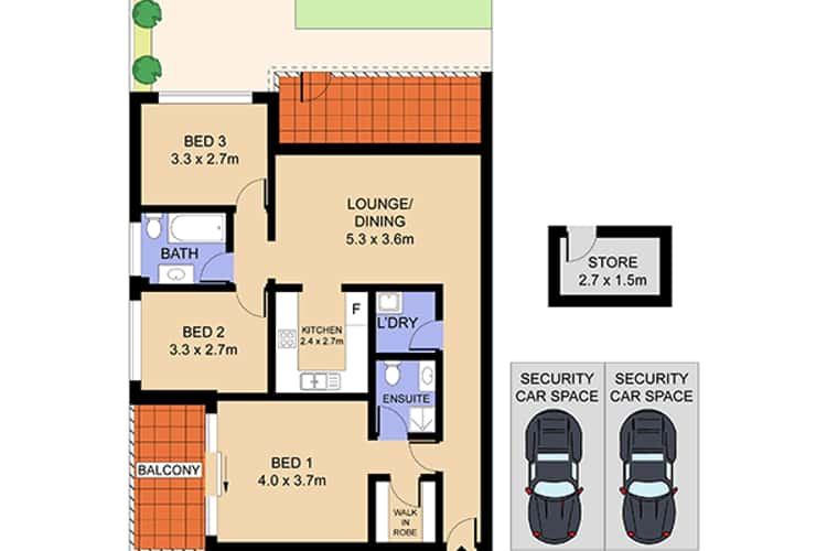 Second view of Homely unit listing, 2/12-14 Dellwood Street, Bankstown NSW 2200