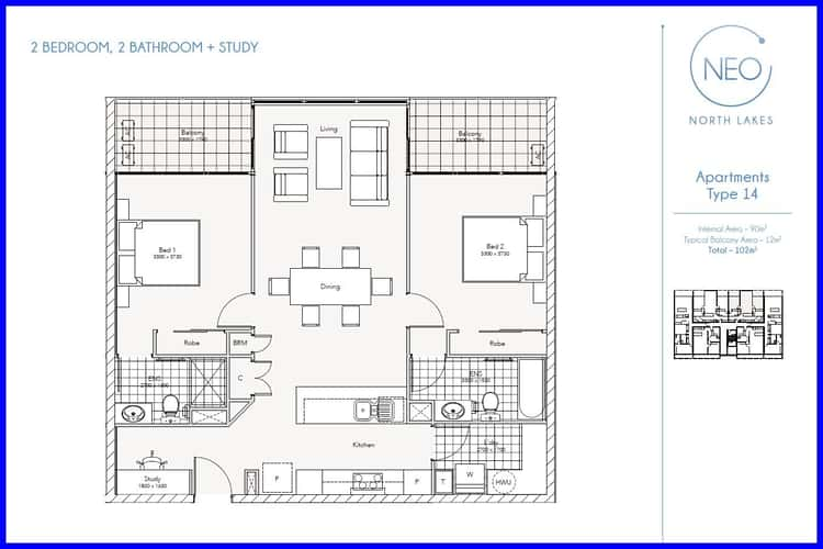 Fifth view of Homely apartment listing, 3 McLennan Court, North Lakes QLD 4509