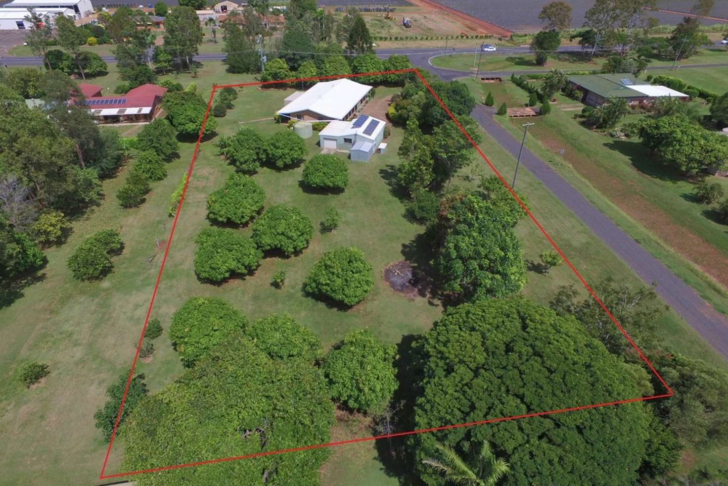 Main view of Homely acreageSemiRural listing, 1 Wheelers Road, Oakwood QLD 4670