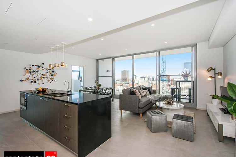 Second view of Homely apartment listing, 1804/105 Stirling Street, Perth WA 6000