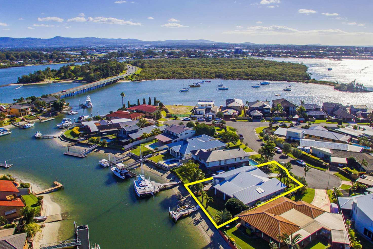 Main view of Homely house listing, 4 Wills Court, Paradise Point QLD 4216