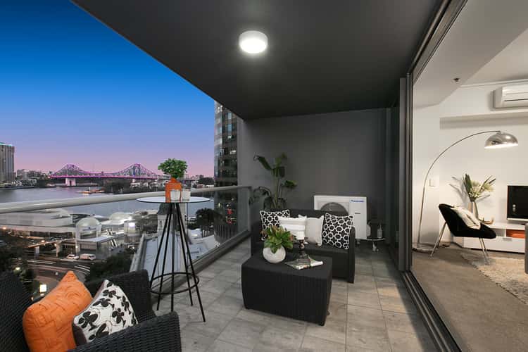 Third view of Homely apartment listing, 142/26 Felix Street, Brisbane City QLD 4000