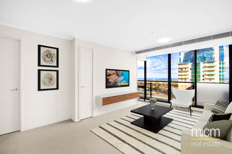 Main view of Homely apartment listing, 2408/63 Whiteman Street, Southbank VIC 3006