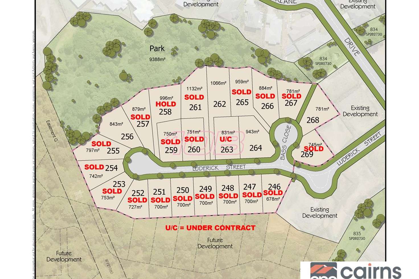 Main view of Homely residentialLand listing, LOT 255, 15+ Luderick St, Kanimbla QLD 4870