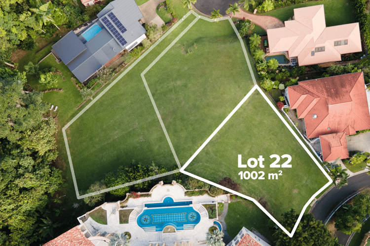 Main view of Homely residentialLand listing, LOT 22, 23 Knott Court, Whitfield QLD 4870