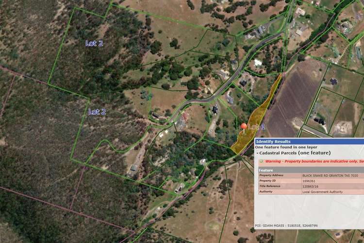 Lot 1 Black Snake Road, Granton TAS 7030