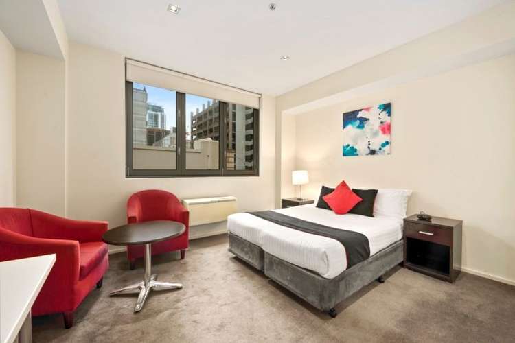 Second view of Homely studio listing, 215/99 A'Beckett Street, Melbourne VIC 3000