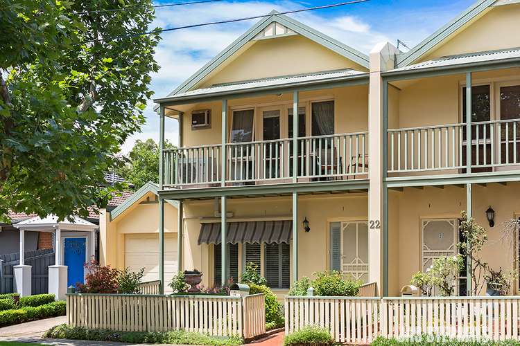 Main view of Homely townhouse listing, 1/22 Bolton Street, Spotswood VIC 3015
