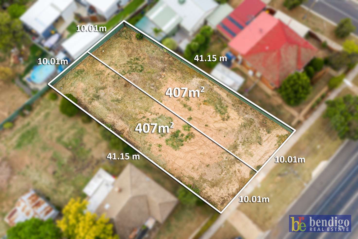 Main view of Homely residentialLand listing, LOT 1, 9 Strickland Road, East Bendigo VIC 3550